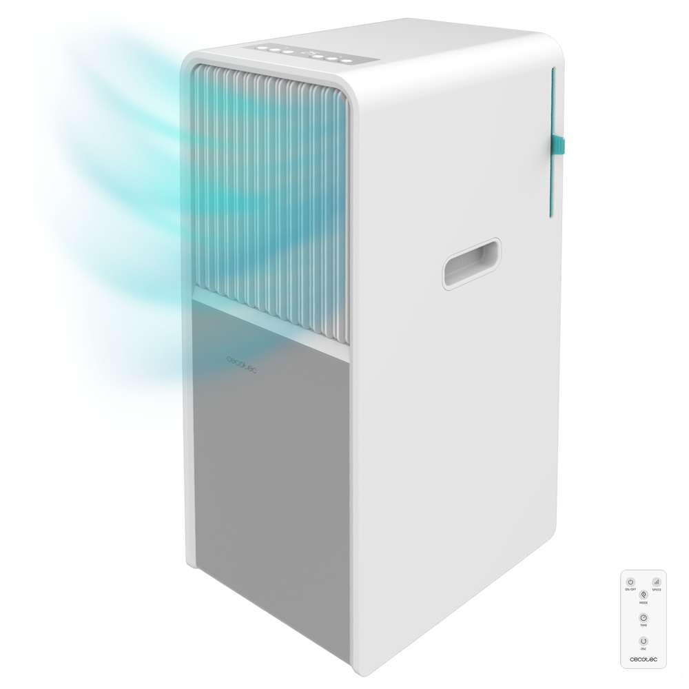 Cecotec ForceClima 9150 Style Aire Acondicionado Portátil 9000 BTU LED Mando Temporizador 25 m²