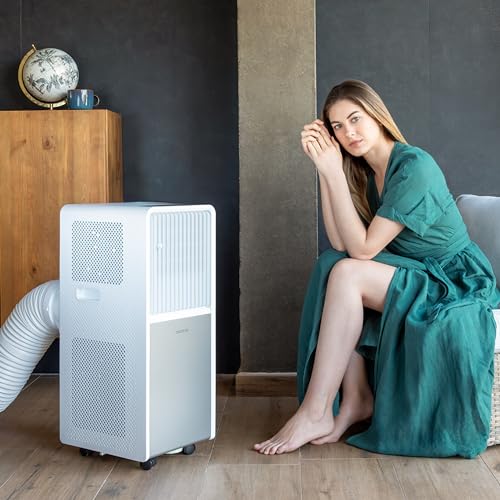Cecotec ForceClima 9450 Aire Acondicionado Portátil 9000 BTU Bomba de Calor LED Mando 16 m² Blanco