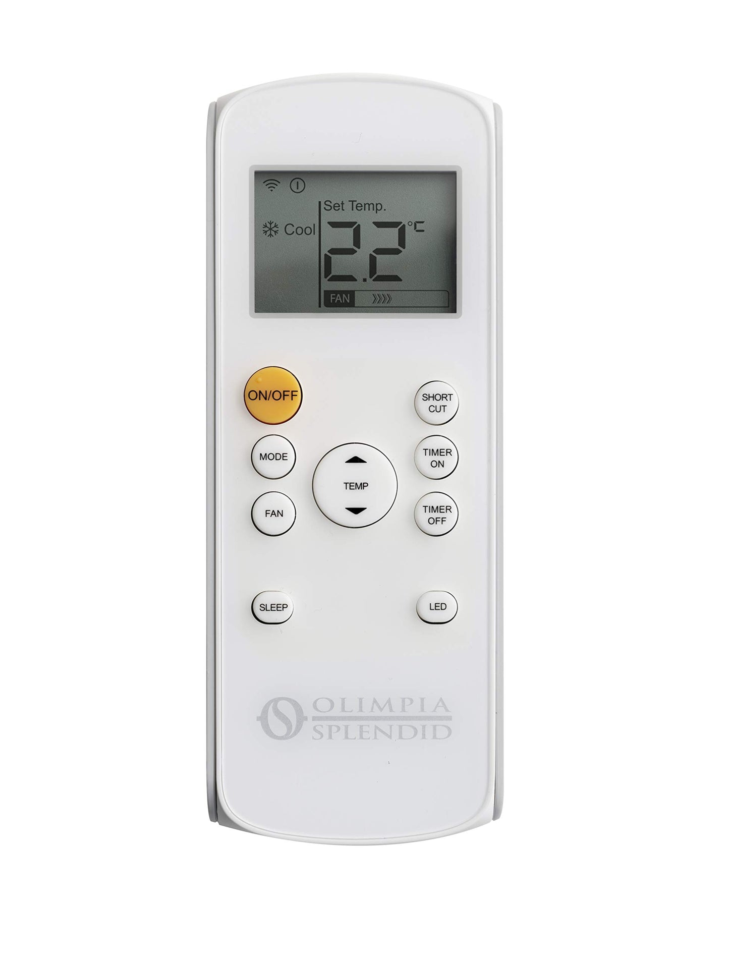 Aire Acondicionado Portátil Olimpia Splendid Dolceclima Compact 8X – 8000 BTU, 3 en 1, Blanco