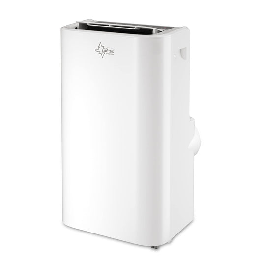 SUNTEC Coolfixx 12000 BTU Aire Acondicionado Móvil Silencioso con App para Habitaciones hasta 60 m²