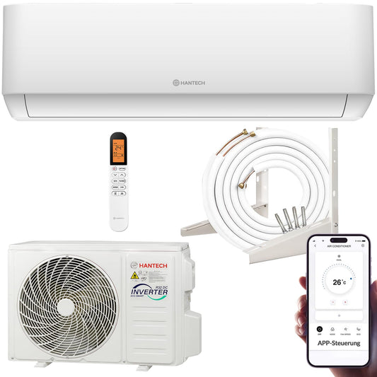Aire Acondicionado Split HANTECH H-PRO 12000 BTU – Calor y Frío, WiFi, 45 m²